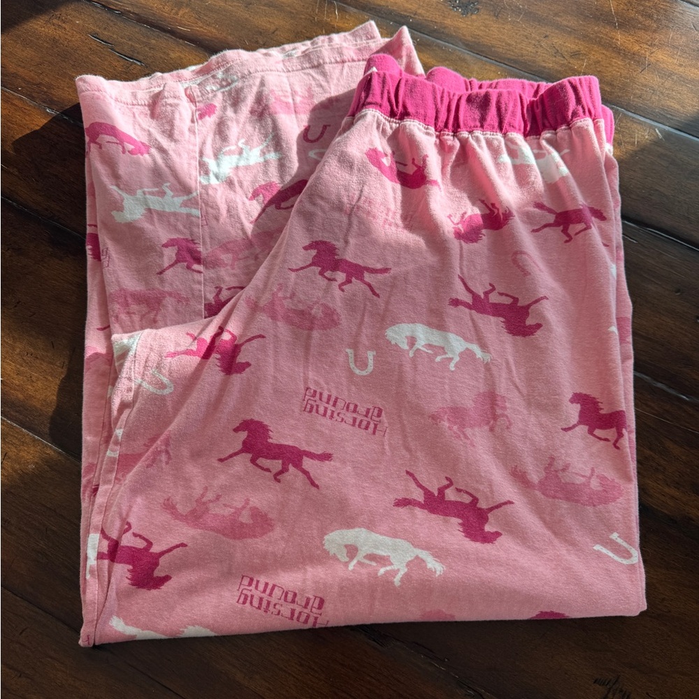 Wild & Cozy Women’s Horse Pajama Pants- Size XXL